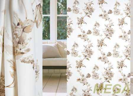 Ткани портьерные Печать HT 1081A-V104/280 LPech