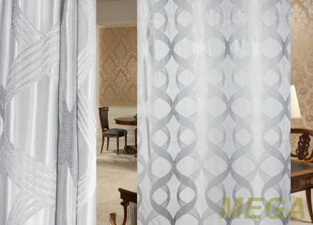 Ткани портьерные Однотон Жаккард HXN HXL8718-2/280 P Jak