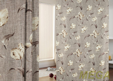 Ткани портьерные Печать Блэкаут ERT BK3327-08/280 BLPech