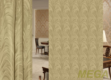 Ткани портьерные Однотон Жаккард ZG 217-11/155