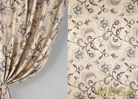 Ткани портьерные Многоцвет Жаккард AL SBY226-V5977/290 PJac