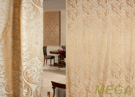 Ткани портьерные Ткани Портьерные с люрексом Жаккард JL 43903-03/280 P lur