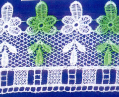 Кружево № 7005709 шир 70мм(уп.9м)