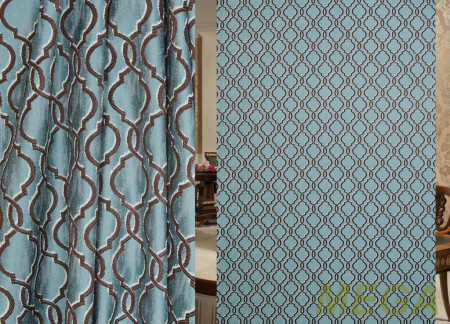 Ткани портьерные Многоцвет Жаккард GL 6517-10/280 PJac