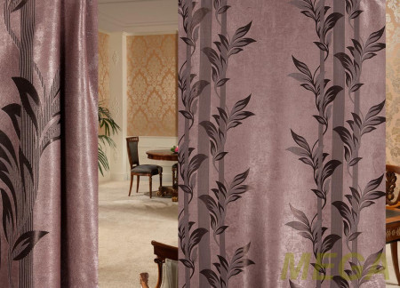 Ткани портьерные Жаккард Блэкаут ERT SBKX01-9/280 Bl