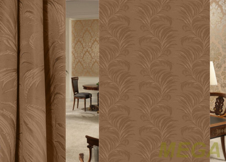 Ткани портьерные Однотон Жаккард ZG 249-05/155