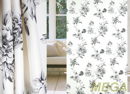 Ткани портьерные Печать HT 1081A-V105/280 LPech