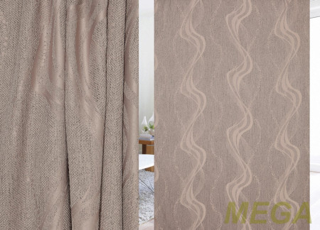 Ткани портьерные Однотон Жаккард GL 6341-17/280 PJac