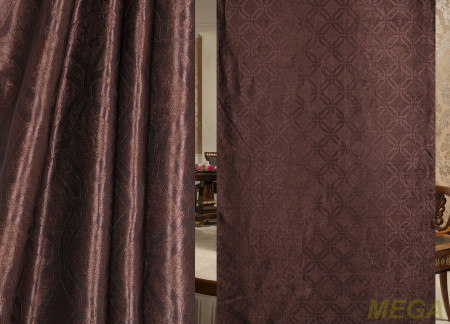 Ткани портьерные Жаккард Блэкаут JL BKJ-1313-22/280 Bl