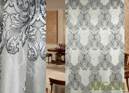 Ткани портьерные Многоцвет Жаккард KDY B024-10/280 PJac