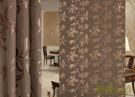 Ткани портьерные Однотон Жаккард HT FY1125-14/280 P Jak