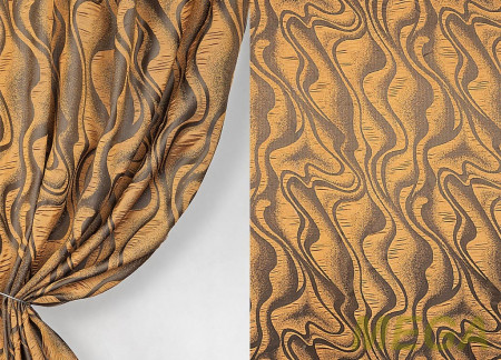 Ткани портьерные Многоцвет Жаккард KDY 1341D-3/280 PJak