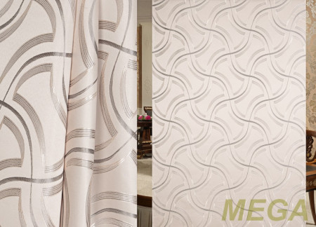 Ткани портьерные Рельеф Жаккард ZG 1005-117/150