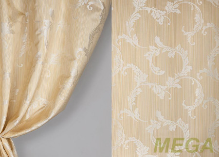 Ткани портьерные Однотон Жаккард LL AREL 56-A15/280 P