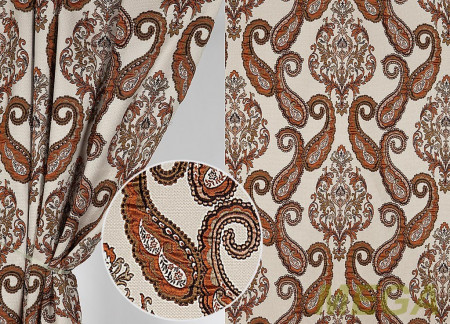 Ткани портьерные Многоцвет Жаккард WT 52038-col.S06/280 PJac