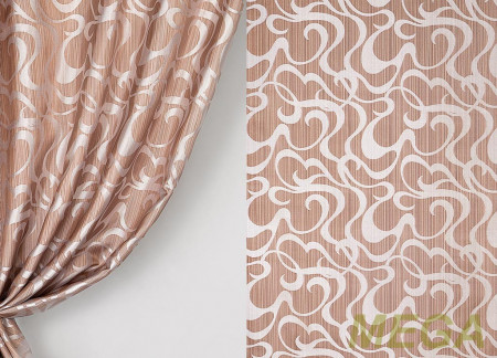 Ткани портьерные Однотон Жаккард LL AREL 62-A02/280 P