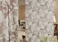 Ткани портьерные Многоцвет Жаккард RM R1655-col.4/300 P