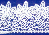 Кружево № 1050417 шир 105мм (уп.9м)