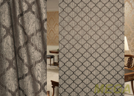 Ткани портьерные Многоцвет Жаккард AL F-3758-2502/290PJac