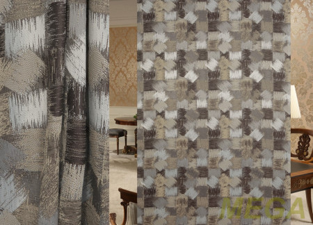 Ткани портьерные Многоцвет Жаккард HLS 85414-B0302/290 PJac