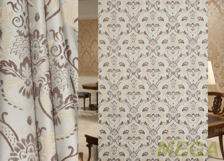 Ткани портьерные Многоцвет Жаккард HLS 85458-E0204/290 PJac