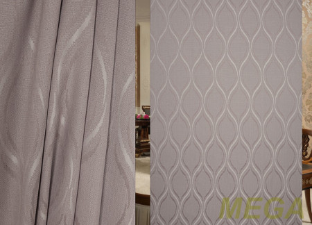 Ткани портьерные Однотон Жаккард ERT DAND08-N13/280 P Jak