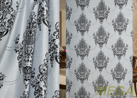 Ткани портьерные Жаккард Блэкаут JL BKJ-673-102/280 Bl