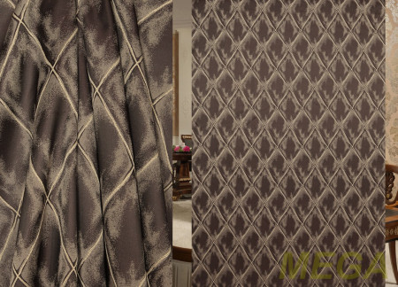 Ткани портьерные Многоцвет Жаккард HLS 90027-B3002/300 PJac