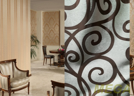 Ткани портьерные Жаккард Блэкаут HH GD1624-6/280 Bl Jac