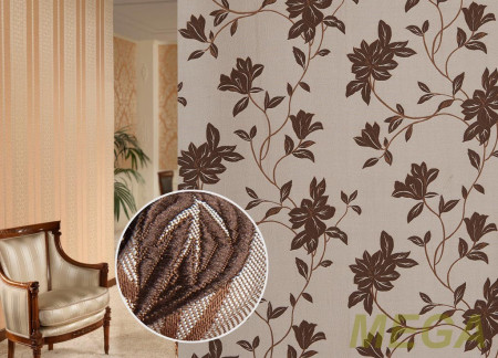 Ткани портьерные Многоцвет Жаккард TC 3DX353-28/280 PJac