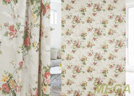 Ткани портьерные Печать Жаккард GL PP1061-3/150 P Pech