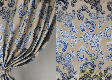 Ткани портьерные Многоцвет Жаккард WT 31329-col.13/280 PJac