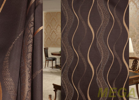 Ткани портьерные Рельеф Жаккард HXN HX8801-1/150 P