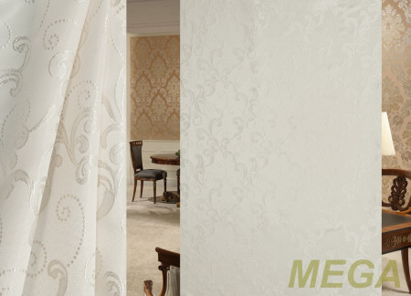 Ткани портьерные Однотон Жаккард ZG 1502-01/150