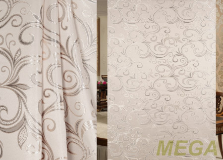 Ткани портьерные Рельеф Жаккард ZG 1006-117/150