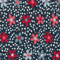 Полотно трикотажное Кулирка 30/1 набивная в рулоне  в Нальчике