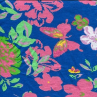 Полотно трикотажное Кулирка 30/1 набивная в рулоне  в Нальчике