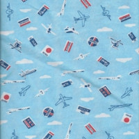 Полотно трикотажное Кулирка 30/1 набивная в рулоне  в Нальчике