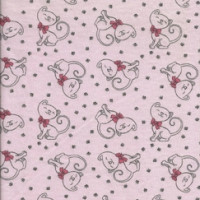 Полотно трикотажное Кулирка 30/1 набивная в рулоне  в Нальчике