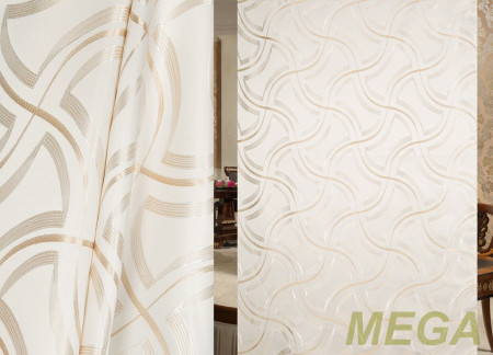 Ткани портьерные Рельеф Жаккард ZG 1005-101/150