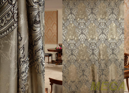 Ткани портьерные Многоцвет Жаккард KDY B024-3/280 PJac