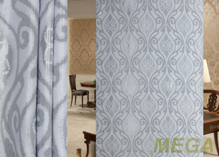 Ткани портьерные Жаккард Блэкаут JL BKJ-1466-02/280 Bl