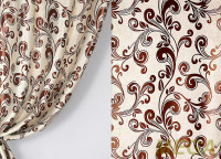 Ткани портьерные Жаккард Блэкаут HNY BK6046-07/280 Bl