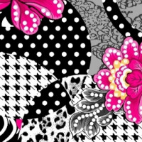 Полотно трикотажное Кулирка 30/1 набивная в рулоне  в Нальчике