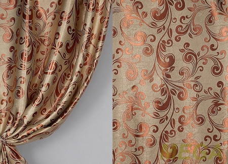 Ткани портьерные Жаккард Блэкаут FAN JYA-22-4/280 Bl