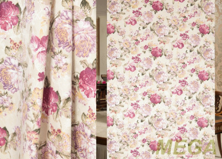 Ткани портьерные Печать Жаккард ERT DP7002-1/150 P Pech