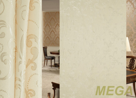 Ткани портьерные Однотон Жаккард ZG 1502-02/150