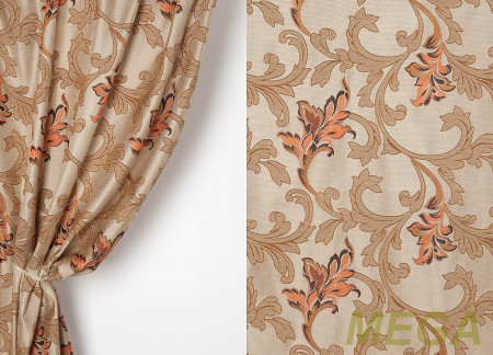 Ткани портьерные Многоцвет Жаккард WT 71618-col.6/280 PJac