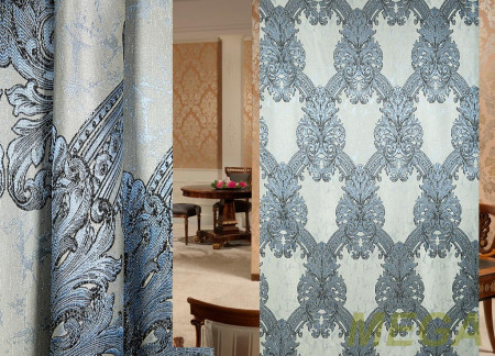 Ткани портьерные Многоцвет Жаккард KDY B024-5/280 PJac